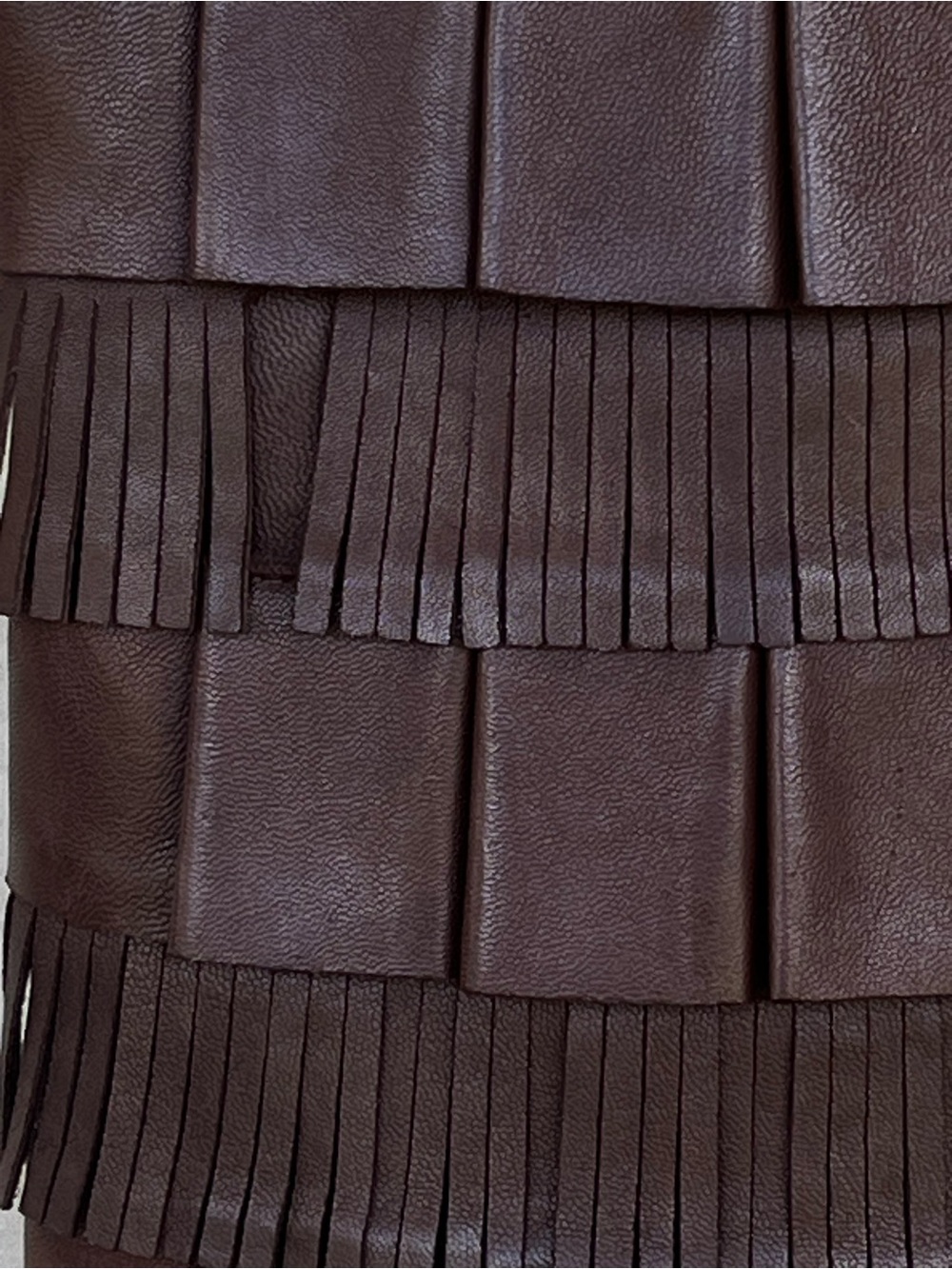 Scully Brown Leather Bag with Fringe ✨Vintage✨ - Picture 11 of 13